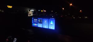 10.26" 1600*600 HD Tragbarer Wireless CarPlay Autoradio Android Auto +Kamera Bluetooth Touchscreen GPS FM BT Mit SD-Karte USB-Schnellladung Kunden-Foto 1