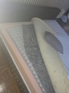 Matratze 80x200 cm orthopädisch 7 Zonen Taschenfederkern H2 H3 ca. 23 cm Höhe atmungsaktiv Bezug waschbar für Allergiker geeignet MEDIC Kunden-Foto 8