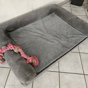 WISFOR Orthopädisch Hundebett Hundesofa Hundecouch Hundekissen große Hunde Schlafplatz, wasserfest waschbar Bezug abnehmbar L: 100x75x19cm Kunden-Foto 13