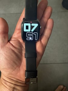 Nomad Active Band Pro, Kapela, Smartwatch, Marrón, Plateado, Apple, Ultra / 46mm, Cuero, Acero inoxidable Foto del cliente 1