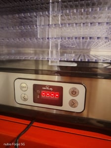 KitchenQuality Dörrautomat Obst, Fleisch & Kräuter trocknen 5 Ebenen 260 W Timer Kunden-Foto 2