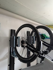 Handler Storage ABL12 automatischer Fahrradlift - Vertikale Fahrrad-Wandhalterung Kunden-Foto 1