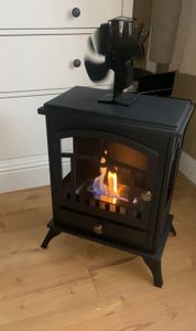 HOMCOM Ethanol Kamin, 7000BTU -Ethanol Kamin, 1,2L Ethanol Ofen, Stahl Kunden-Foto 1