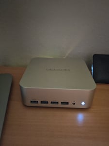 GEEKOM 2026 AI Mini PC A9 Max mit AMD Ryzen AI 9 HX 470, 32GB DDR5+ 2TB SSD, 2.5G Dual-LAN Mini Computer Windows 11 pro mit 2×USB4|HDMI2.1|Wi‑Fi7|BT Kunden-Foto 1