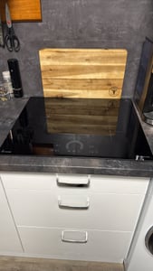 KKT KOLBE Induktionskochfeld 77 cm | Autark | 11,2 kW | 5 Zonen | 9 Stufen | Slim-Designrahmen | Schnellaufheizung | Touch Slider | Abschalt-Timer | IH87705AL Kunden-Foto 3