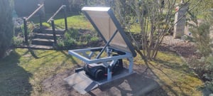 DREAME A3 AWD Pro-3500 Mähroboter,OmniSense 3.0,360° 3D LiDAR,KI binokulare Sicht＆automatische Kartierung, Allradantrieb mit Nabenmotoren,3500㎡,38,7° Kunden-Foto 4