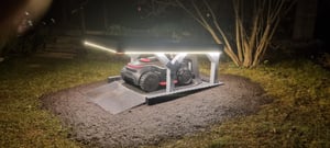 DREAME A3 AWD Pro-3500 Mähroboter,OmniSense 3.0,360° 3D LiDAR,KI binokulare Sicht＆automatische Kartierung, Allradantrieb mit Nabenmotoren,3500㎡,38,7° Kunden-Foto 3