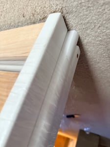 Baby-Delux Babybett Beistellbett Compact 100x50cm weiß Höhenverstellbar Beißschienen Matratze Kunden-Foto 4