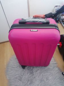 Flexot® Trolley - Handgepäck Koffer M, Aluminium-Teleskopstange, ABS-Hartschale, erweiterbares Volumen, Größe M, 360° Rollen, Rollkoffer, Bordcase Kunden-Foto 2