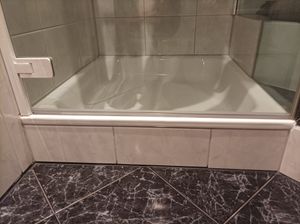 Engelbach® Duschdichtung für 5-8mm Glastüren, 1x80cm, Duschtürdichtung, Wasserabweisende Ersatzdichtung Kunden-Foto 1