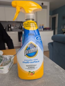 Pronto Multi- Suface Spray do Mebli Płyn Rozpylacz Bez Smug 500ml Zdjęcie produktu od klienta nr 1