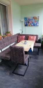 Doppel-Tischgestell aus Metall SH-4001-2, für Büro, Hotel, Restaurant, Maße 69,5x39,5x72 cm, Schwarz Kunden-Foto 5