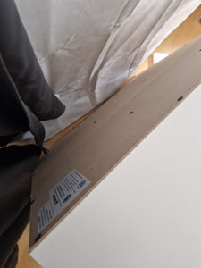 COSTWAY Bücherregal aus Holz, Bücherschrank mit 4 Fächern, Würfelregal mit Kippschutz-Set, Standregal, Aufbewahrungregal 60 x 30 x 60 cm, Weiß Kunden-Foto 3