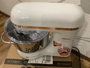 Arebos Küchenmaschine 1500W, 6l, Schwarz, 220 - 240 V, 1500 hp, 380 mm, 236 mm, 314 mm Kunden-Foto 3