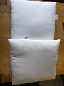 Kopfkissen 40x80 (2er Set) Steppkissen füllkissen Bettkissen Mikrofaser Kissen für Allergiker Schlafkissen Pillow (Weiß, 40 x 80 cm) Kunden-Foto 1