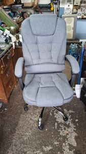Ergonomischer Bürostuhl - Bigzzia Schreibtischstuhl mit Hoher Rückenlehne und Höhenverstellbar - Chefsessel - Liegestuhl für Büro, Zuhause Kunden-Foto 1