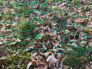 Geflügelnetz 150cm 10 Meter Hühnernetz Hühnerzaun Tür Geflügelzaun Zaun Hühner Netz Kunden-Foto 1