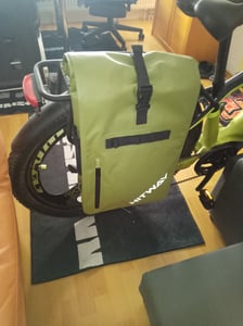 3-in-1 HITWAY Fahrradtasche Wasserdichte Fahrradtasche 29L Große Kapazität Fahrrad Rücksitz Kofferraumtasche Grün Kunden-Foto 1