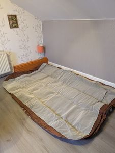Bestway® AlwayzAire® Fortech® Doppelluftbett mit integrierter Comfort Choice+™ Doppelpumpe 203 x 152 x 51 cm Kunden-Foto 1