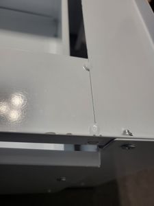 Yakimz Waschmaschinen Untergestell mit Schublade, Weiß Waschmaschinen Untergestell aus Stahl bis 150kg Kunden-Foto 1