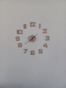Nalepovacie nástenné hodiny PRIM 4258.51 Fotografia od zákazníka č. 1