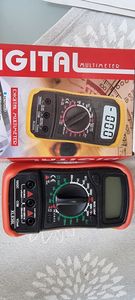 Digitálny multimeter LCD Digitálny ampérmeter AC DC Univerzálny voltmeter Ampérmeter Univerzálny merač Testovací prístroj Elektrikárske meranie Retoo Fotografia od zákazníka č. 2
