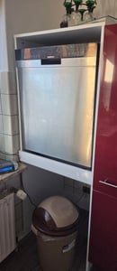 POLA TWIN Waschmaschinen- und Trocknerschrank Weiß Kunden-Foto 1