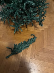 Weihnachtsbaum Kunstbaum Tannenbaum 180cm mit ca.650 Spitzen Dekobaum Weihnachtsdeko Grün Kunden-Foto 14