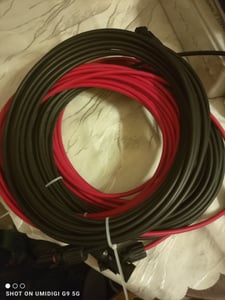 Solarkabel Verlängerungskabel Rot/Schwarz 4 - 6mm² mit montiertem Stecker 2x 20m 6mm² Kunden-Foto 1