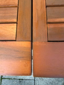 vidaXL Kulatý zahradní stůl Ø110x75 cm z masivního dřeva akácie Fotografie od zákazníka č. 5