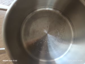 Bratentopf EUROHOME Kochtopf mit Glasdeckel und Messskala, Edelstahltopf, Spülmaschinen und Induktionsgeeignet 16cm Kunden-Foto 2