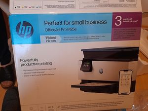 HP OfficeJet Pro 9125e Wireless All-in-One Farbe Drucker, Instant Ink; Beidseitiger Druck, Thermal Inkjet, Farbdruck, 4800 x 1200 DPI, A4, Direktdruck, Grau Kunden-Foto 1