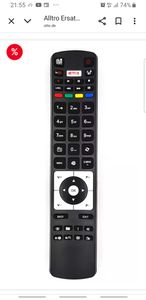 Ersatz Fernbedienung für Dual TV DL40F289P4CW | DL48F283P4CWI | DL49F280P3CW Kunden-Foto 1