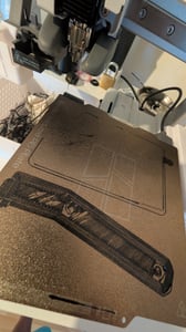 OWL PLA Filament 1,75mm 1kg Spule Rolle Schwarz Metallic Kunden-Foto 1