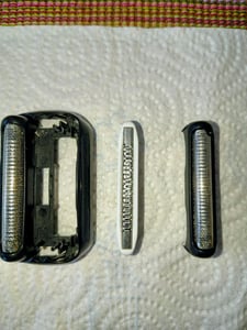 Braun Elektrorasierer Ersatzscherteil 31b kompatibel mit Series 3 Elektrorasierern Kunden-Foto 3