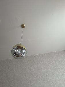 Globo Lighting Hängeleuchte Metall Nickel matt, 1x E27 Kunden-Foto 1