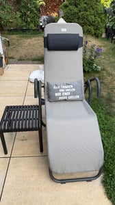 acamp® Gesundheitsliege CALYPSO - klappbar - anthrazit/taupe Kunden-Foto 1