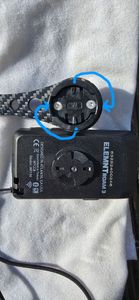 INF Držák na kolo z uhlíkových vláken pro Garmin/Wahoo/Bryton Fotografie od zákazníka č. 1