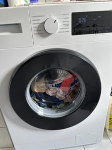 Samsung Waschmaschine 8 kg 1400 U/min Weiß - WW80FG3M05AW Kunden-Foto 1