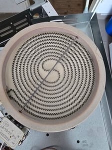 Whirlpool Bauknecht Strahlheizkörper, Heizung, Heizelement Ø180mm, 1700W, 230V für Glaskeramikkochfeld - 481231018889 Kunden-Foto 1