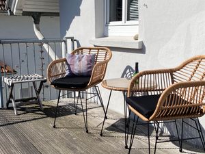 FCH Gartenmöbel Set,Polyrattan Lounge Gartengarnitur,Sofa & 2 Stühle - Schwarz Kunden-Foto 4