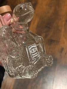 Kreativität Schildkröte Glas Wodka-Shot Whisky Wein Trinkflasche Dekanter Kunden-Foto 1