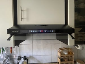 KB ELEMENTS Dunstabzugshaube unterbau 60cm, Unterbauhaube 60 cm, 650 m³/h, Touch- und Gestensteuerung, Doppelter motor, Abluft, Umluft Kunden-Foto 3