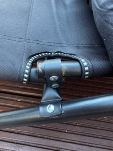 Luverno® Klappbare Gartensessel Sonnenliege mit Kissen bis 120 kg Liegestuhl Klappliege Gartenliege Rückenlehne Campingstuhl Strandsessel Strandstuhl Kunden-Foto 3