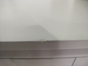 VASAGLE Badkommode Badezimmerschrank, mit 4 Türen, verstellbare Ablagen waldgrün Kunden-Foto 2