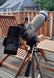 Svbony SV13 20-60x80 Spektiv mit Smartphone Adapter, HD Wasserdicht Spotting Scope Monokulare Ferngläs mit Tragetasche, FMC Optik Abgewinkelt Teleskop Kunden-Foto 5