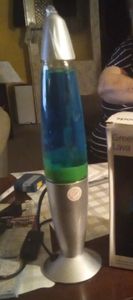 Lavalamp zelena 