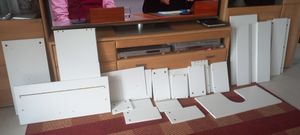 VASAGLE Unterschrank mit Schubladen, Badschrank mit hohen Füßen, Aufbewahrungsschrank, 60 x 30 x 63,8 cm, weiß Kunden-Foto 3