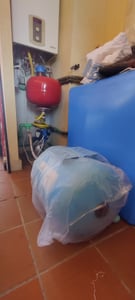 Hydrofor Membránová nádrž Hydrofor 100L pre vodné čerpadlo Oceľ Carbon Horizontálne Fotografia od zákazníka č. 1