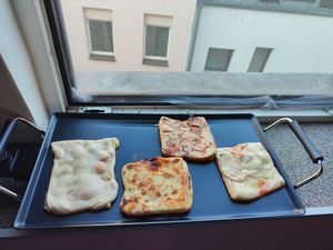 Bestron elektrischer Tischgrill, XXL Plancha-/Teppanyaki-Grillplatte mit Antihaftbeschichtung Kunden-Foto 3